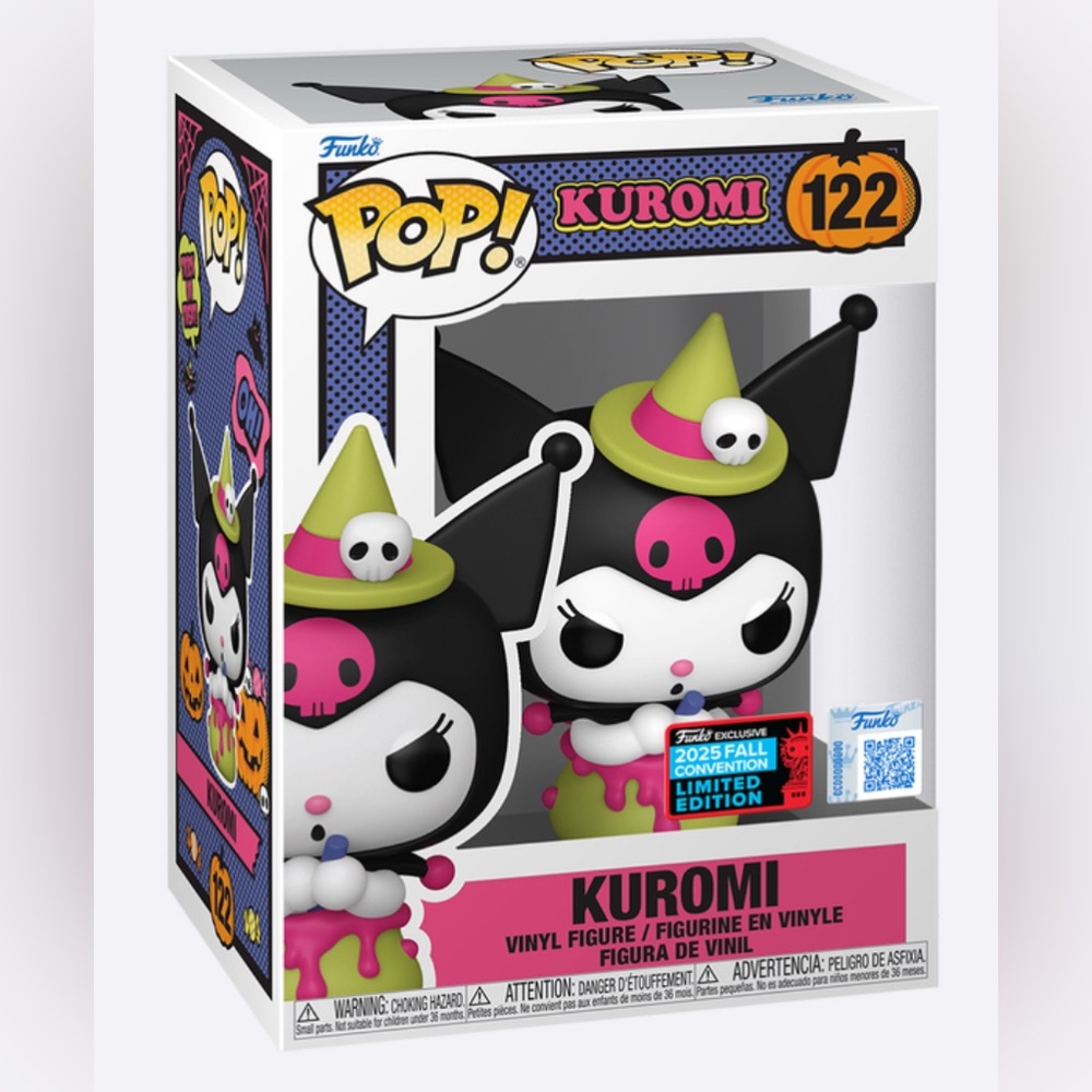 Funko Kuromi Halloween Edition NYCC 2025 Limited Edition #122.